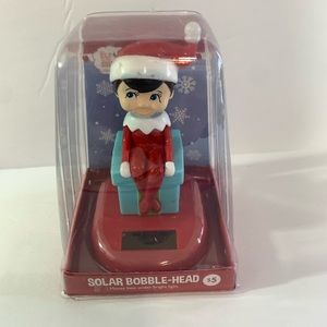 Elf on Shelf Solar Bobble Head